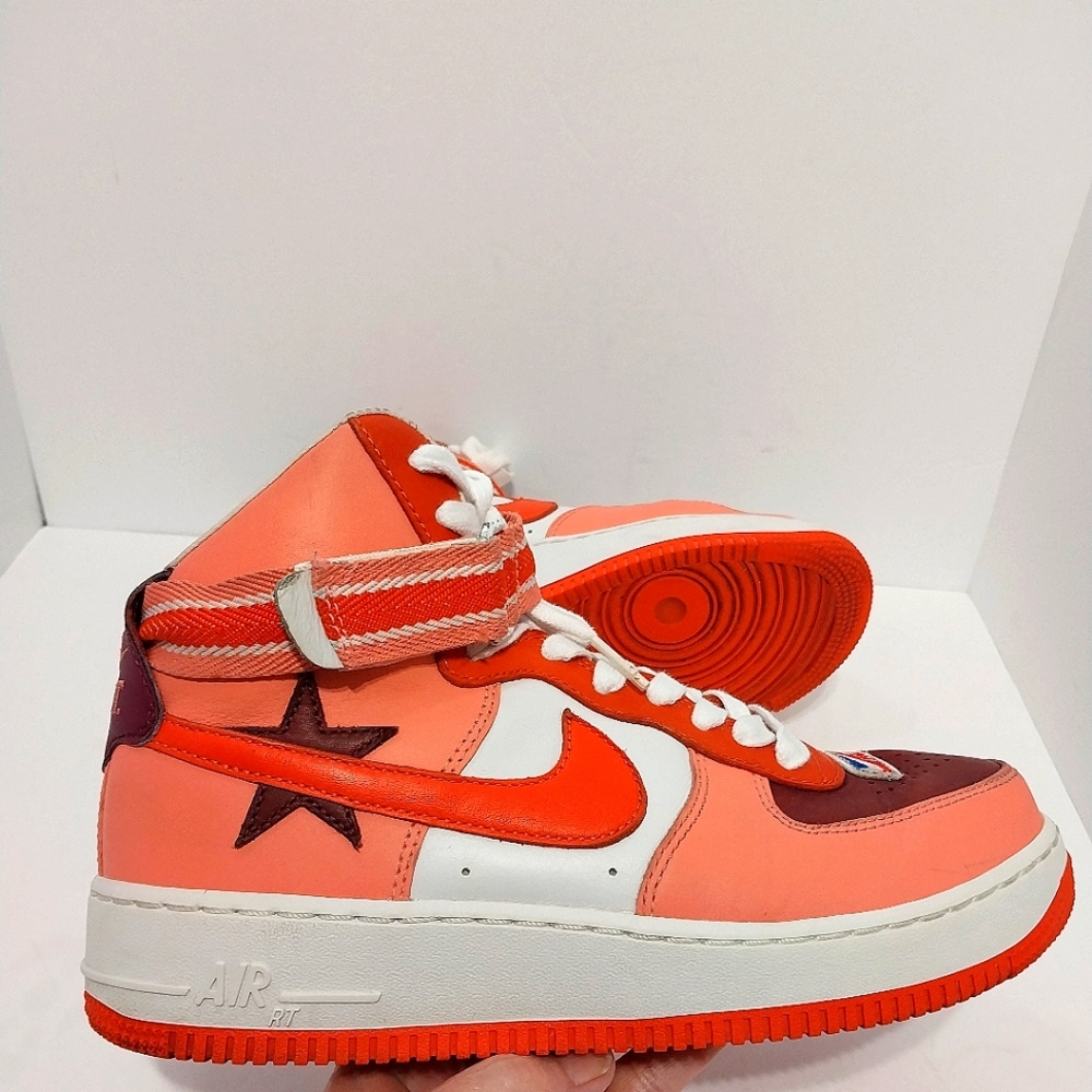 Nike Air Force 1 High Riccardo Tisci All-Star Sneakers, Size 7M|8.5W|EUR 40 - Picture 5 of 14